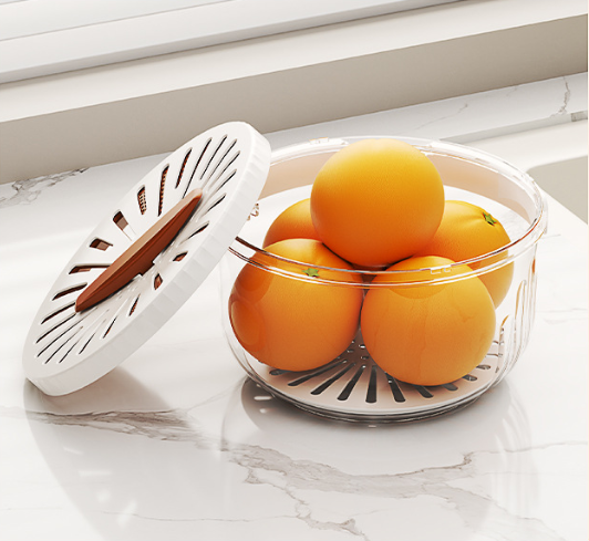 🧺✨ 2-in-1 Draining and Preservation Basket: Simplify Washing & Storing