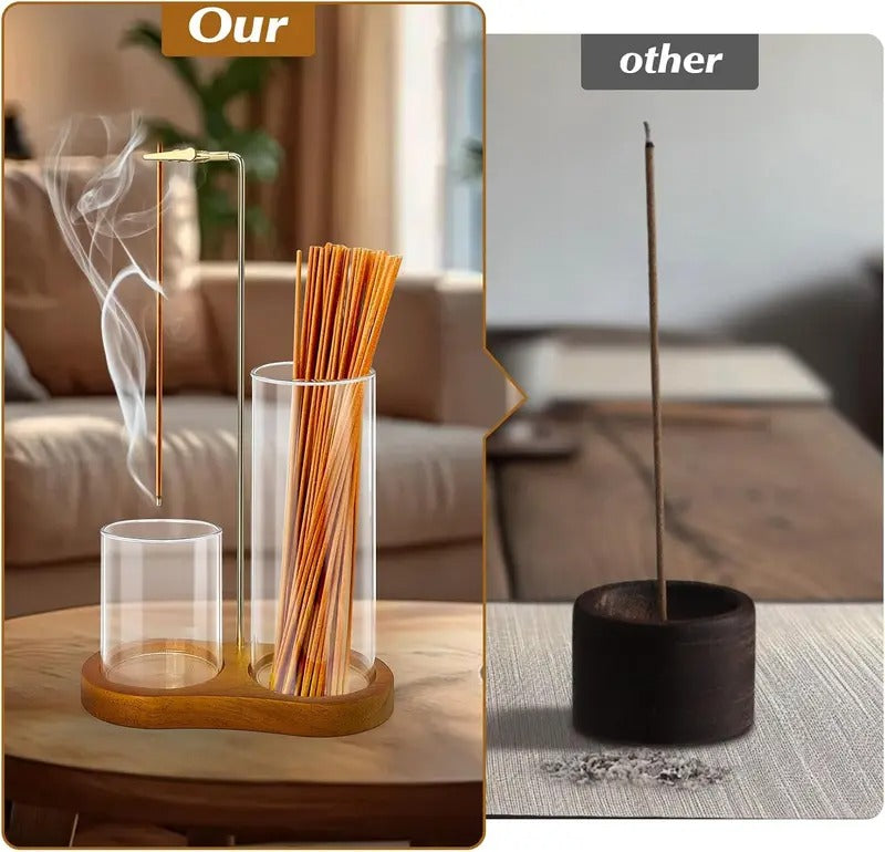 ✨LAST DAY ALERT 49% OFF🔥2 in 1 Incense & Candle Holder