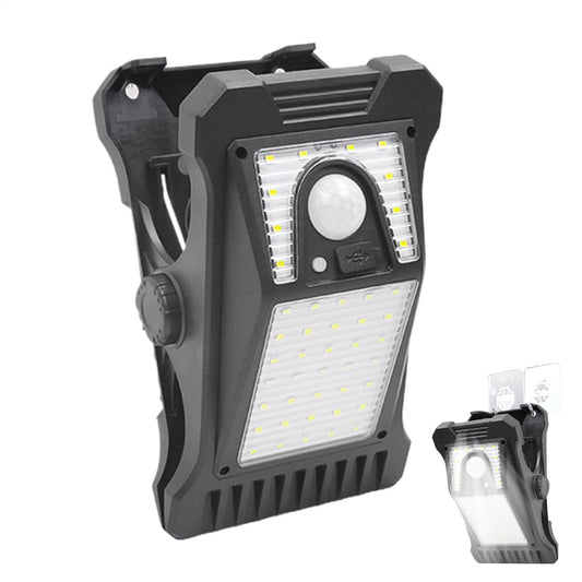 Equisafety Solar Powered LED Outdoor Light Clip