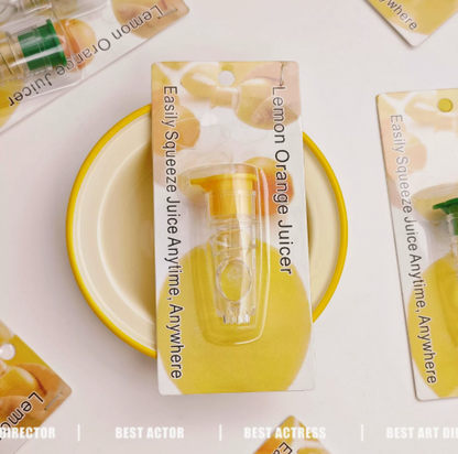 🍋 Lemon Mini Squeezer - Your Pocket-Sized Juice Powerhouse! 💪✨