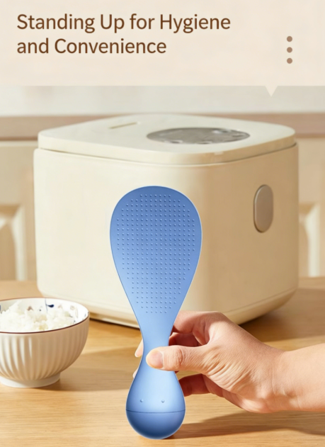 🍚 No More Sticky Rice, No Scratched Pots: The (Wobble-Free) Rice Spoon You Need! 🍚