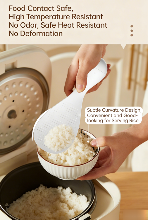 🍚 No More Sticky Rice, No Scratched Pots: The (Wobble-Free) Rice Spoon You Need! 🍚