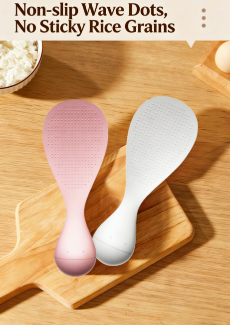 🍚 No More Sticky Rice, No Scratched Pots: The (Wobble-Free) Rice Spoon You Need! 🍚
