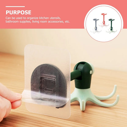 🐙 The Octopus Rotating Hook: Turn Cluttered Spaces Into Organized Magic! 🐙