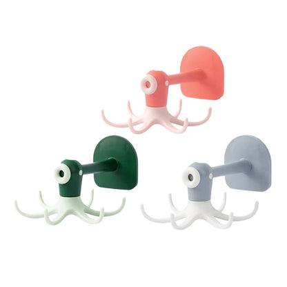 🐙 The Octopus Rotating Hook: Turn Cluttered Spaces Into Organized Magic! 🐙