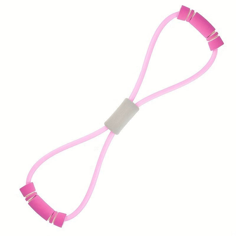 🏃‍♀️ 💪 Fitness Resistance Bands-4 Tube Pedal Ankle Puller 🏃‍♀️