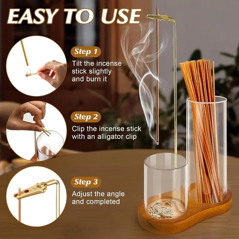 ✨LAST DAY ALERT 49% OFF🔥2 in 1 Incense & Candle Holder