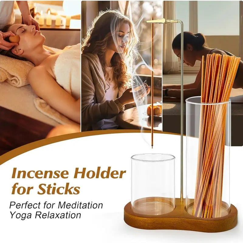 ✨LAST DAY ALERT 49% OFF🔥2 in 1 Incense & Candle Holder