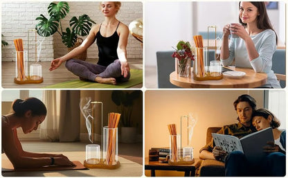 ✨LAST DAY ALERT 49% OFF🔥2 in 1 Incense & Candle Holder