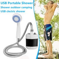 🚿 Stay Fresh Outdoors✨ Portable Camping Shower with Adjustable Flow – For Easy & Convenient Outdoor Cleaning!